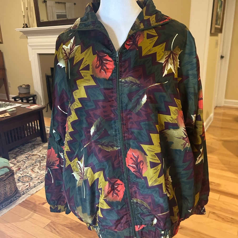 NWT Vintage Cloz Womens Lightweight Bomber Track Jacket - Picture 4 of 14